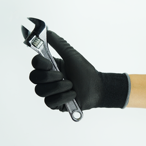 Guantes de PU Negros, Traje de Trabajo Electrónico Mecánico, Guantes de Seguridad de PU - Product Image 5