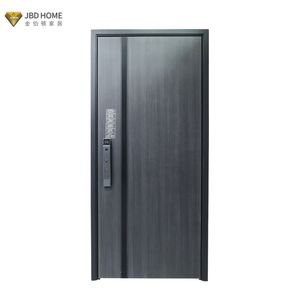 Design moderno per esterni in acciaio metallo porte di sicurezza in acciaio inox ferro ingresso anteriore per Villa case esterne - Product Image 5