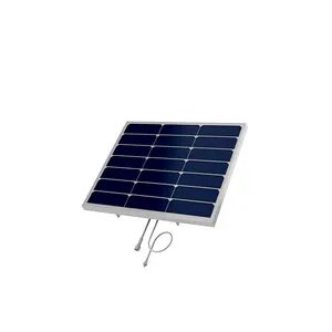 Sistema de panel solar para cámara, sistema de energía solar de 50Ah, sistema de energía solar para sistema de 80W, cámara de panel solar