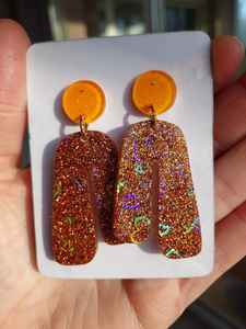 Pendientes de Resina Artísticos y Ligeros, Diseño Hecho a Mano, Perfectos para Uso Diario y Estilo Atrevido, Resina de Moda - Product Image 2