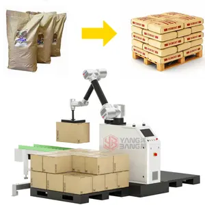 Fully Automatic Machinery Robotic Column Palletizer 20kg Bags Factory Robotic Palletizer Machine Pallet Stacking Robots