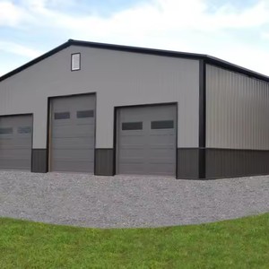 Offre Spéciale Structure d'atelier de haute qualité Chine prix bon marché structures en acier à assemblage rapide Garages préfabriqués industriels légers - Product Image 6