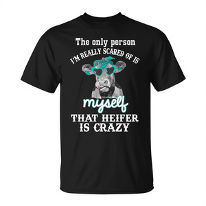 T-shirt « Scared of Myself Life », produit promotionnel unique - Product Image 2