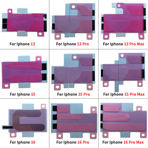 Autocollants de bande de colle adhésive de <span class=keywords><strong>batterie</strong></span> de téléphone portable pièces de rechange pour <span class=keywords><strong>IPhone</strong></span> 16 15 14 13 12 <span class=keywords><strong>11</strong></span> <span class=keywords><strong>Pro</strong></span> <span class=keywords><strong>Max</strong></span> Plus - Product Image 5