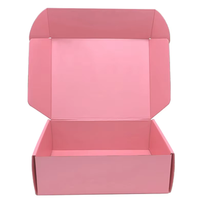 Papel corrugado reciclado impreso con logotipo personalizado embalaje de regalo Negro Grande caja de cartón con cajón - Product Image 4