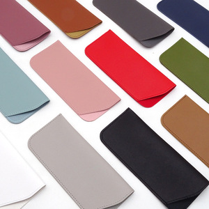 Minimalist Style Soft Leather Protective Storage Bag Men's and Women's Protective Cover - Product Image 5