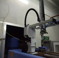 Manipulateur pneumatique automatique à bras oscillant pour machine de moulage par injection, pour la manipulation et le ramassage de produits en plastique