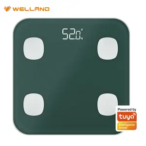 Welland Smart Calorie Counter Household Weight Digital Tuya App Smart Body Fat Bmi Scale
