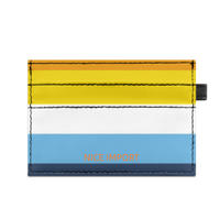 Androgyne (Alternative) Rainbow Super Slim Doppelseitig bedruckter Kartenhalter Tragbarer Kreditkartenhalter aus PU-Leder für Männer und Frauen