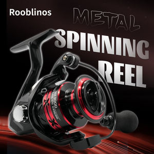 ROOBLINOS-<span class=keywords><strong>Moulinet</strong></span> de pêche RNX ultraléger métal 5.2:1 rapport de vitesse 1000-7000 eau salée <span class=keywords><strong>ou</strong></span> eau douce 12kg max. - Product Image 2