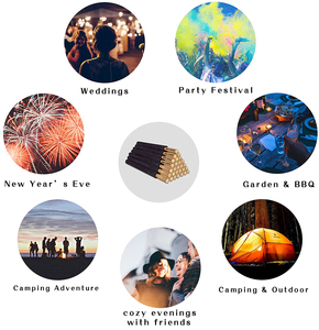 2025 Nhà Máy Trực Tiếp Bán Buôn Thiết Kế Cổ Điển Bằng Gỗ Xử Lý Bông Sáp Ngọn Đuốc Nhà Sản Xuất Cho Lửa Trại Cắm Trại Dã Ngoại Vườn Đảng - Product Image 4