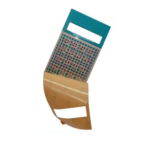 Teclado numérico da membrana 4x4, teclado plana do domo do metal com cabo flexível