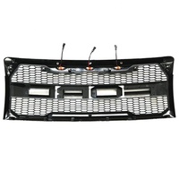 Accesorios de Carrocería de Alta Calidad Parrilla Delantera Brillante 4X4 Estilo Raptor para Ford F150 2009 2010 2011 2012 2013 2014
