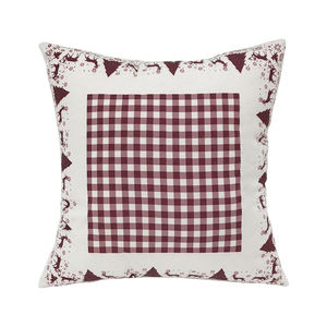 Nhà Máy Bán Buôn Tùy Chỉnh Polyester Vải Nhà Sofa Trang Trí Nội Thất Mềm Hoa In Vuông Giáng Sinh Đệm Bao Gồm Cho Giáng Sinh - Product Image 4