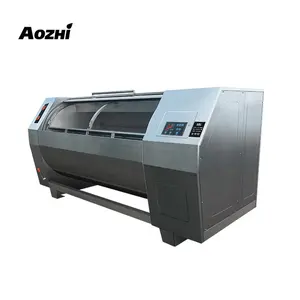 AOZHI 산업용 섬유 수평 청바지/데님 세탁기 청바지 세탁기