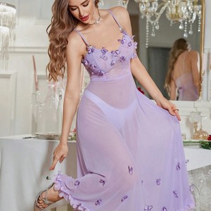 Set Lingerie Seksi Putih Untuk Malam Bulan Madu Hadiah Bulan Madu Untuk Wanita Untuknya - Product Image 1