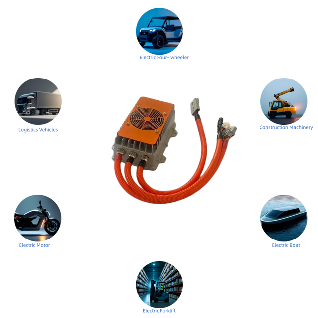 72V 25A Smart CANbus Battery Charger for Motorcycle for NMC 20S & 21S