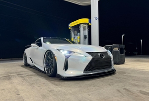 Đối với Lexus LC500 lc500h nghệ thuật phong cách bất sợi carbon phía trước <span class=keywords><strong>Bumper</strong></span> Lip Splitter phía sau khuếch tán phía sau <span class=keywords><strong>Bumper</strong></span> bên váy BodyKit - Product Image 2