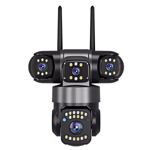 フルカラーナイトビジョン6MP 3レンズWiFi 6デュアルバンド屋外セキュリティカメラ - Product Image 1