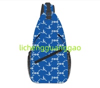 Sac de poitrine Zeta Phi Beta, sac à dos de sport, sac de voyage, sac à bandoulière personnalisé, cadeau pour sororité et fraternité, sac à bandoulière tendance et décontracté pour hommes et femmes
