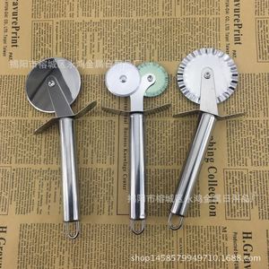 Cortador de pizza de acero inoxidable con cuchilla redonda para utensilios de repostería - Product Image 2