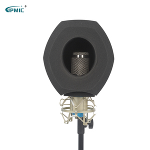 F3 micrófono en vivo engrosado cubierta insonorizada a prueba de viento reducción de ruido micrófono condensador dinámico cubierta de esponja antipulverización - Product Image 2