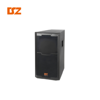 Système audio DSZ à haut-parleur large bande de 15 pouces 400W pour scène extérieure et performance intérieure