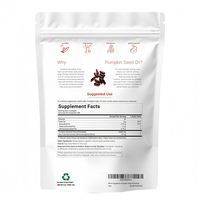Gélules d'huile de graines de citrouille en gros avec du palmier nain 3000mg, complément pour la santé masculine et la prostate, disponible en marque privée OEM
