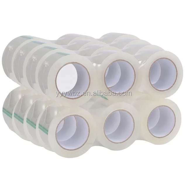 Free Sample Low Noise Transparent Bopp Sealing Tape For Packing And Sealing Carton Box