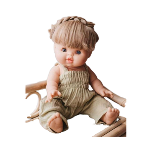 <span class=keywords><strong>Miniland</strong></span>-monos de muselina sólida de una pieza para <span class=keywords><strong>muñeca</strong></span>, ropa de verano - Product Image 1