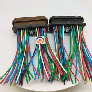Conector de Placa de Computadora Negra XUNPO para Excavadora de Orugas E320D E329D E336D, Conector de Controlador 153-2620 153-2630 - Product Image 5