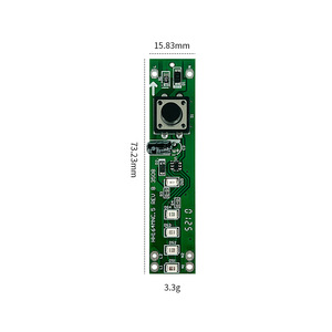 Carte de contrôle PCBA pour lisseur de cheveux Jabil Technology HH164, circuit imprimé à montage en surface SMT pour appareils électroménagers intelligents - Product Image 3