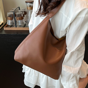 Nouveauté Sac à main inspiré du sac de médecin Sac à bandoulière pour femme Deux bretelles Style vintage Grande capacité Sac fourre-tout en PU pour le travail de bureau - Product Image 5
