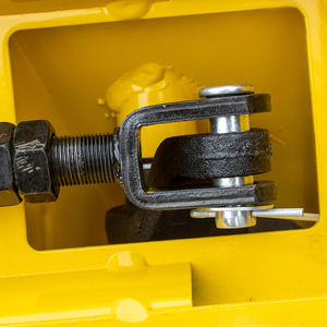 Portabel disesuaikan 2 ton 2.5 ton 3 ton kargo manual pengangkutan tangan nilon Pu roda tugas berat manual hidrolik truk - Product Image 2