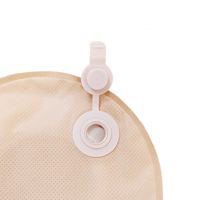 Sacs de stomie adhésifs opaques médicaux en deux pièces pour les soins d'iléostomie/colostomie/stomie Couleur de peau de classe I certifiée CE