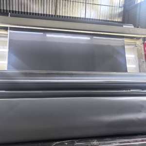 قماش مشمع مقاوم للماء والشمس بوزن 500 جرام/متر مربع، مطلي بالـ PVC، عالي التحمل ومقاوم للتمزق، باللون الأزرق الرمادي، متوفر بشكل لفائف - Product Image 6