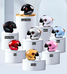Casques <span class=keywords><strong>Moto</strong></span> Jet avec Logo OEM, Deux Visières, Réflecteur pour Livreurs et Scooter - Product Image 2