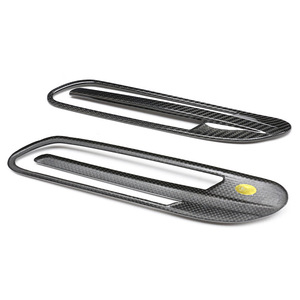 Pour <span class=keywords><strong>Mercedes</strong></span>-Benz <span class=keywords><strong>AMG</strong></span> GT : Ailettes latérales en fibre de carbone pour ailes avant GT50/GT53/GT63s - Product Image 1