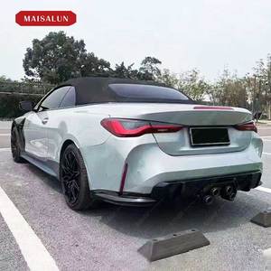 Kit de conversion 1:1 M4 Wide pour pare-chocs extérieur, calandre, ailes et échappement, style M4, pour <span class=keywords><strong>BMW</strong></span> <span class=keywords><strong>Série</strong></span> <span class=keywords><strong>4</strong></span> G22 G26 <span class=keywords><strong>2023</strong></span> - Pièces automobiles - Product Image 5