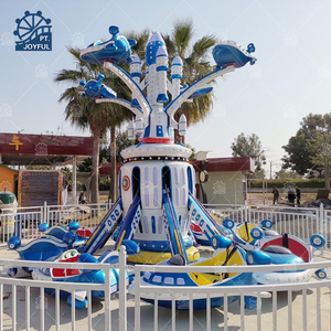 Carnival New Indoor Airplane Carrusel Ride Aviones autocontrolados Fibra de vidrio Indoor Adventure Park para familias Niños Jardín - Product Image 1