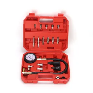 TU-15 Dieselmotor Compressietester Auto Reparatie Gereedschap Set Cilinder Manometer