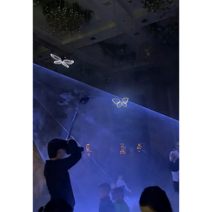 Farfalla Volante Biometrica a LED con Telecomando RC <span class=keywords><strong>per</strong></span> Matrimoni, Eventi, Feste, Cerimonie <span class=keywords><strong>Nuziali</strong></span>, Primo Ballo - Product Image 3