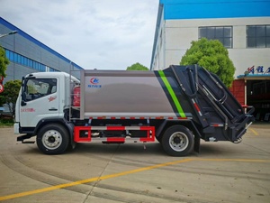 Camión compactador de basura de 7 toneladas, 4x2, municipal, Howo, con volante a la derecha. - Product Image 3