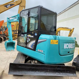Excavatrice de tracteur Kobelco SK60 de 3 tonnes à 6 tonnes avec moteur de pompe à moteur Cummins - Product Image 1