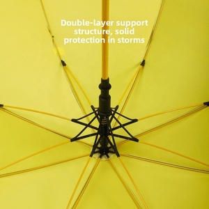 <span class=keywords><strong>Parapluie</strong></span> de golf droit de 27 pouces avec logo personnalisé, <span class=keywords><strong>petit</strong></span> crochet, housse imperméable, <span class=keywords><strong>parapluie</strong></span> de golf <span class=keywords><strong>noir</strong></span> avec poignée longue en caoutchouc, <span class=keywords><strong>parapluie</strong></span> automatique - Product Image 2