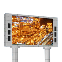 Cartelera impermeable al aire libre, publicidad a todo color, P5, P6, P8, P10, servicio frontal, panel de visualización de vídeo, pared de vídeo Led