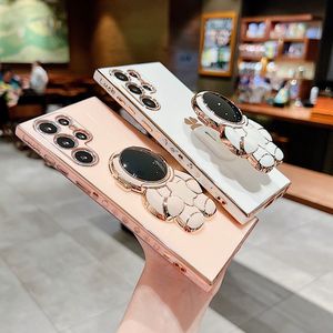 Étui de protection souple en TPU avec électrodéposition 6D, motif astronaute mignon, pour Samsung <span class=keywords><strong>Galaxy</strong></span> S22 Ultra A53 A33 S21 <span class=keywords><strong>FE</strong></span> <span class=keywords><strong>S20</strong></span> <span class=keywords><strong>FE</strong></span> - Product Image 4