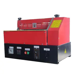 Easy Maintenance Tabletop Double Sided Hot Melt Glue Coating Machine