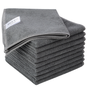 Toalla <span class=keywords><strong>de</strong></span> <span class=keywords><strong>Mano</strong></span> Negra <span class=keywords><strong>de</strong></span> Microfibra Sunland, Tamaño 30x30 - Product Image 2