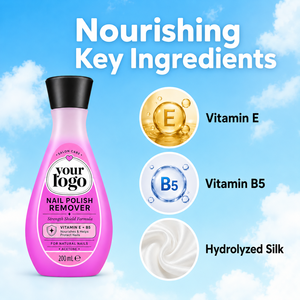 Dissolvant de vernis à ongles de qualité salon, conditionne les cuticules, prévient le dessèchement, vitamine B5, protéine de soie, nourrissant - Product Image 3